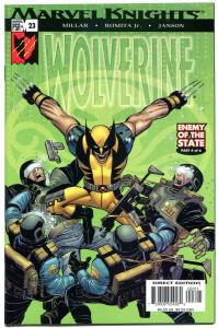 WOLVERINE #23, NM+, X-men, John Romita, Mark Millar, 2003, more in store