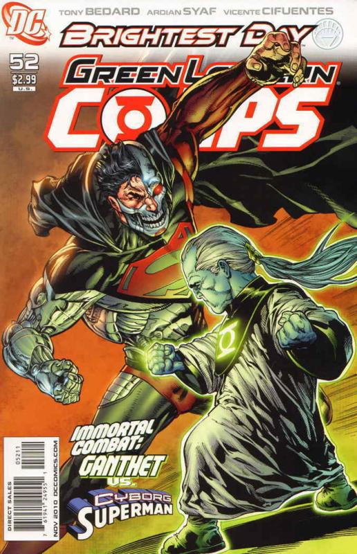 GREEN LANTERN CORPS (2006 DC) #52