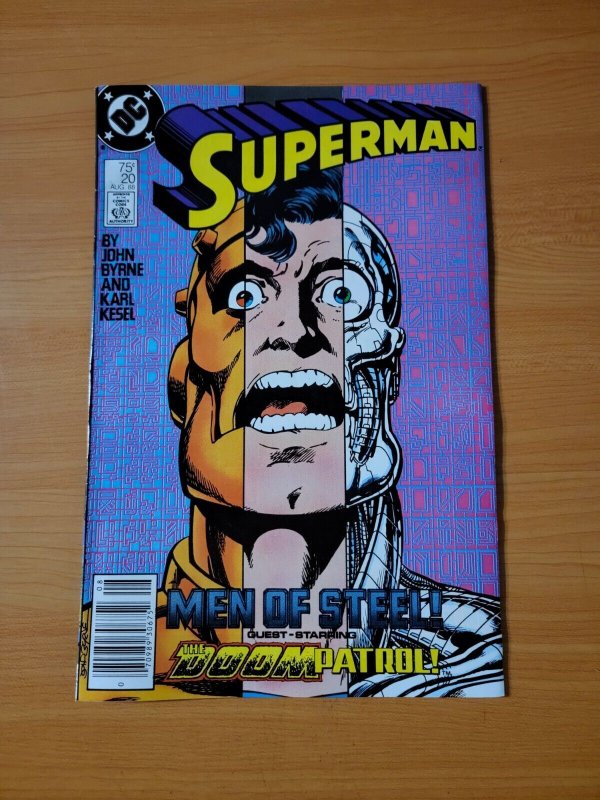 Superman #20 Newsstand Variant ~ NEAR MINT NM ~ 1988 DC Comics