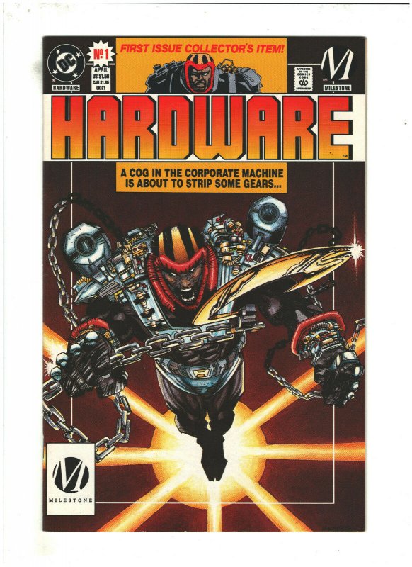 Hardware #1 NM- 9.2 DC/Milestone Comics Dwayne McDuffie & Denys Cowan 1993