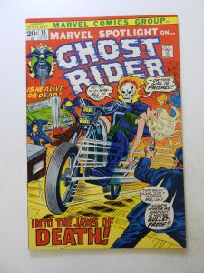 Marvel Spotlight #10 (1973) VG/FN condition rusty staples, moisture damage