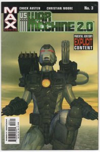 U.S. War Machine 2.0 #3 (2003) VF+ (8.5) The MAX limited series follow-on!