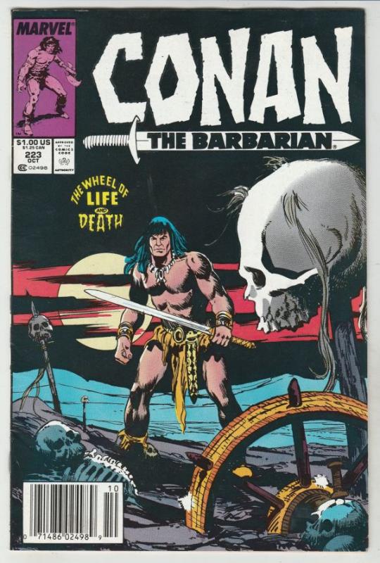 Conan the Barbarian #223 (Oct-89) NM- High-Grade Conan the Barbarian