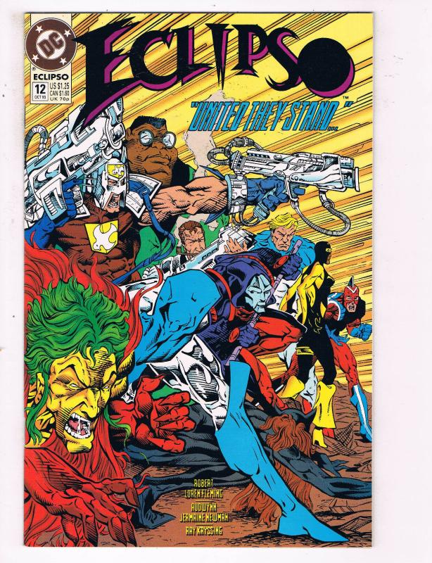 Eclipso #12 VF DC Comics Comic Book Giffen Oct 1993 DE23