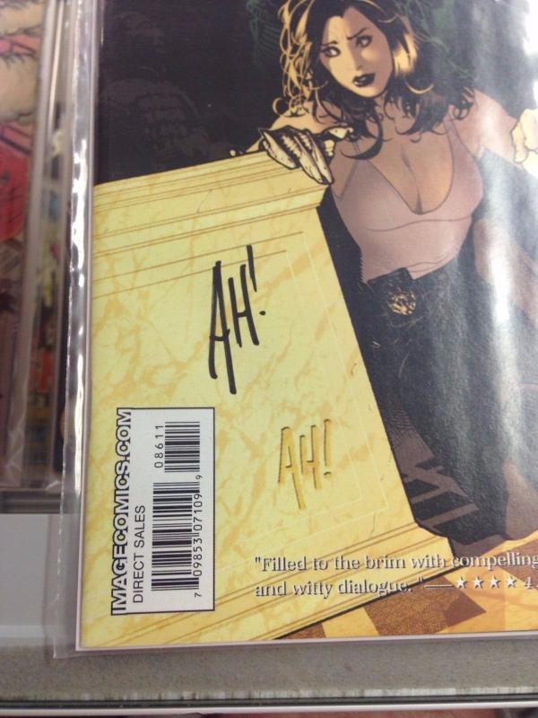 Witchblade #88 NM Adam Hughes cover Signed