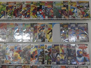 Huge Lot of 160+ Comics W/ ALL SPIDER-MAN!!! Avg. VF+ Condition!