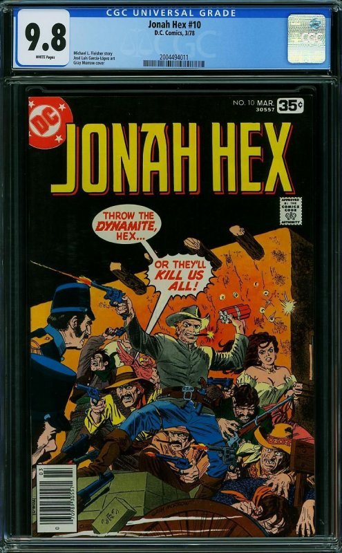 Jonah Hex #10 (1978) CGC 9.8 NM/MT