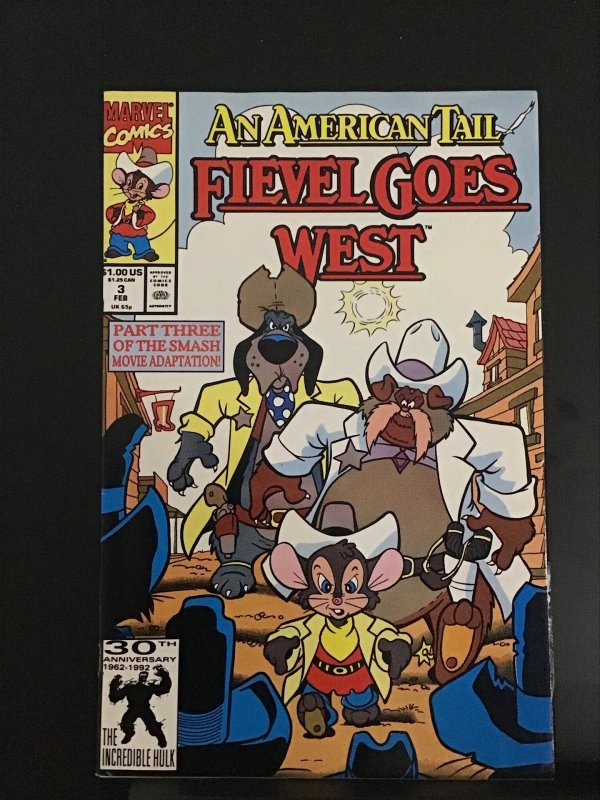 American Tail: Fievel Goes West #3 (1992)