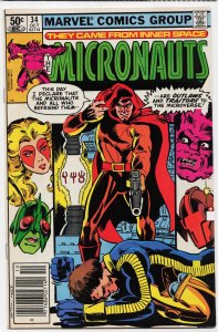 Micronauts #34 (1981) Micronauts