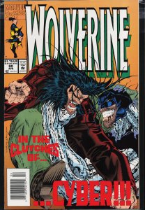 Wolverine #80 Newsstand Edition (1994) Wolverine [Key Issue]