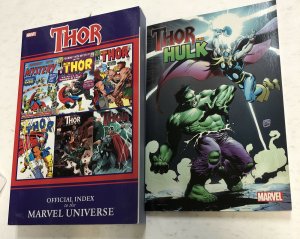 Thor Official Index To The Marvel Universe / Thor And Hulk