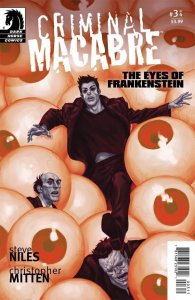 CRIMINAL MACABRE: THE EYES OF FRANKENSTEIN #3 OF 4 VF/NM DARK HORSE STEVE NILES