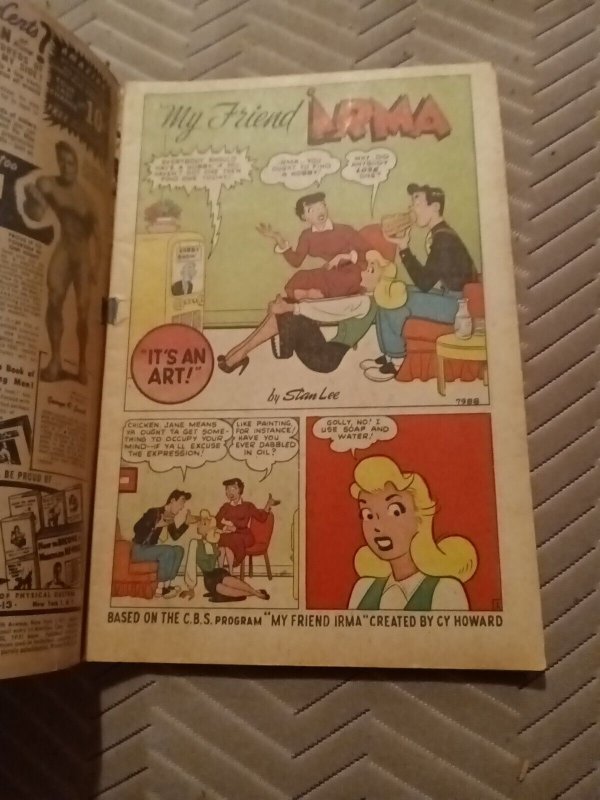 My Friend Irma #8 Atlas Timely Comics 1951 Golden Age Dan Decarlo good girl art