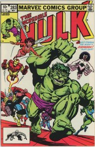 Incredible Hulk #283 (1962) - 9.2 NM- *Follow the Leader/Avengers* 