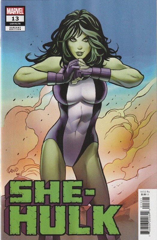 She-Hulk # 13 Greg Land Variant Cover NM Marvel 2023 [P6]