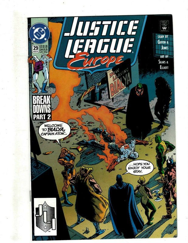 12 Justice League Europe DC Comics # 26 27 28 29 30 31 32 33 34 35 36 37 HG2