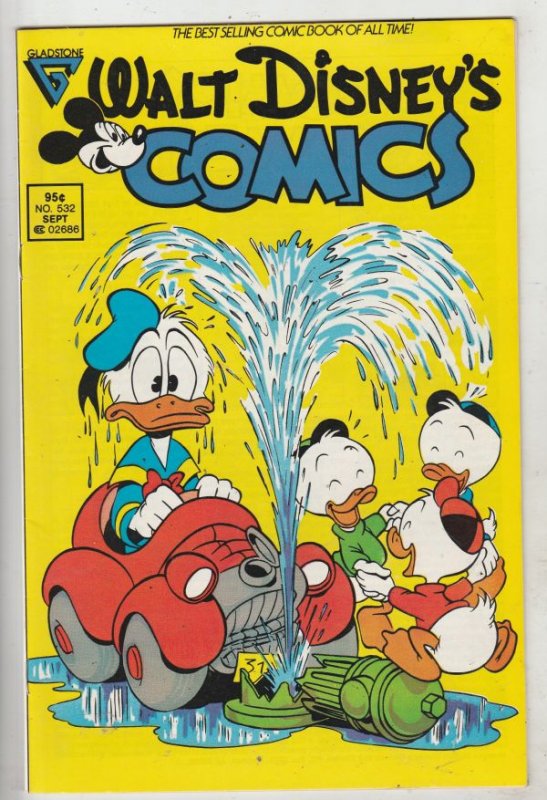 Comics and Stories, Walt Disney's #532 (Sep-88) VF/NM High-Grade Donald Duck,...