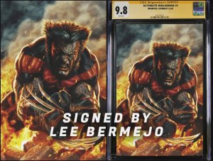 ULTIMATE WOLVERINE #1 CGC SS/RAW 1:100 BERMEJO VARIANT SIGNED PRESALE MEGACON NM
