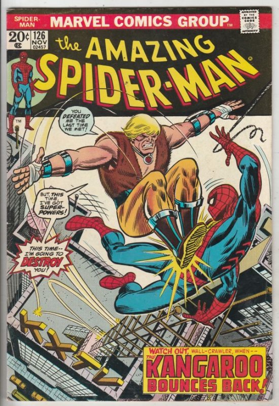 Amazing Spider-Man #126 (Nov-73) VF/NM High-Grade Spider-Man