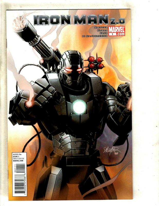 14 Comics Iron Man 2.0 # 1 2 4 (2) 10 11 12 + International # 1 2 3 4 5 6 7 MF22