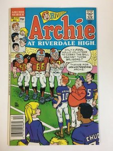 ARCHIE AT RIVERDALE HIGH (1972-1987)112 VF-NM  Dec 1986 COMICS BOOK