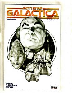 Batllestar Galactica 1999 Tourbook # 1 VF/NM Realms Press Comic Book SIGNED J372
