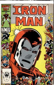 Iron Man #212 (1986) Iron Man [Key Issue]