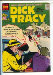 Dick Tracy #126 1958-Harvey-Chester Gould art-crime stories-Oodles appears-G/VG