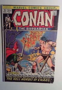 Conan the Barbarian #15 Marvel 1972 Comic Key 1st Full App. Kulan Gath,2nd Elric