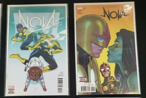 NOVA 8PC (VF/NM) ISSUES #1-5, #20, & #23-24, ROCKET RACOON, GAMORA 2014-17