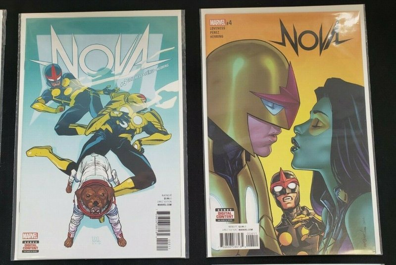 NOVA 8PC (VF/NM) ISSUES #1-5, #20, & #23-24, ROCKET RACOON, GAMORA 2014-17