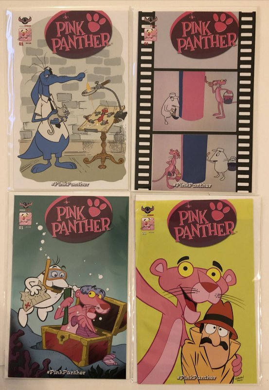 Pink Panther Cartoon Hour Special (2016 American Mythology) comic books