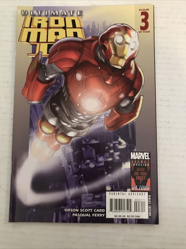 Ultimate Iron Man #1-5, Ultimate Iron Man 2 #1-3 Lot Of 8