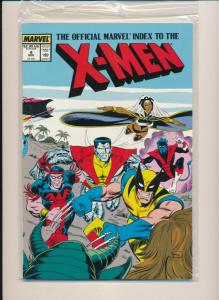 MARVEL SET-OFFICIAL INDEX TO X-MEN #1- #7 VERY FINE/NEAR MINT (PF667)