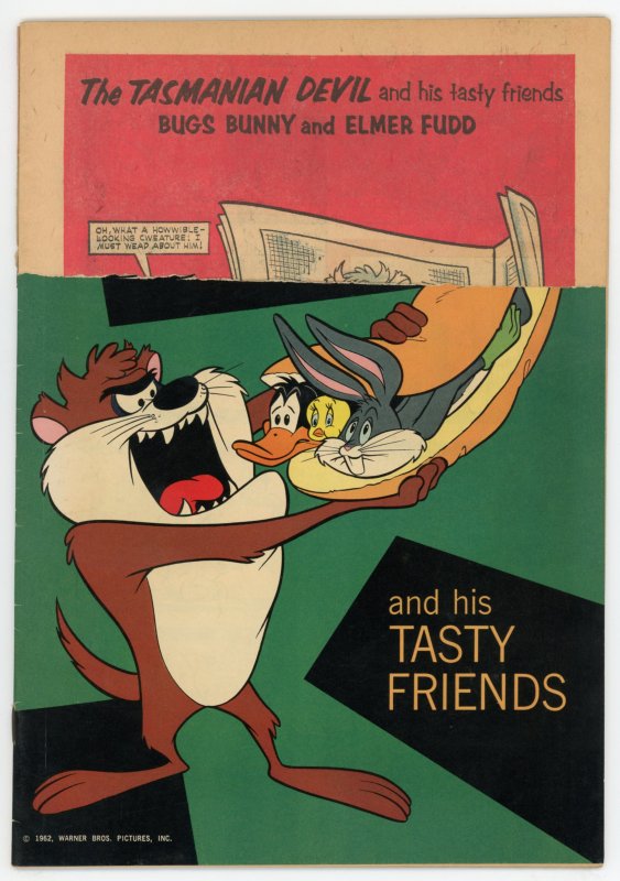 Tasmanian Devil and His Tasty Friends 1 FR 0.5 Silver Age Gold Key 1962