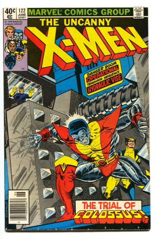 X-MEN #122--COLOSSUS COVER-1979-comic books VF