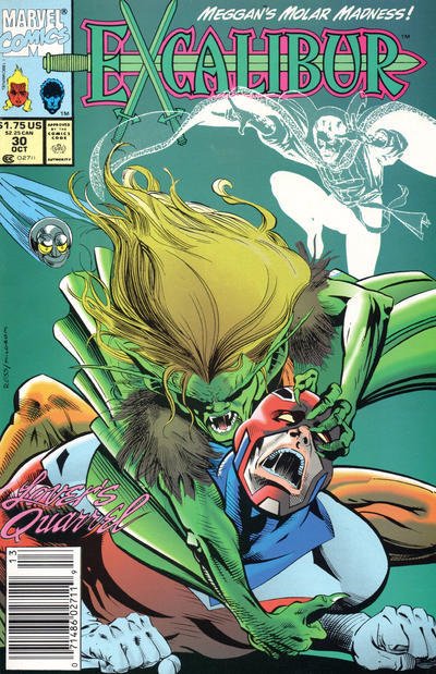 Excalibur #30 (Newsstand) FN ; Marvel | Doctor Strange