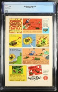 Our Army at War #170 1966 DC Comics CGC 8.0 Sgt Rock White Pages