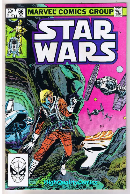 STAR WARS #66, VF, Luke Skywalker,Darth Vader, 1977, more SW in store