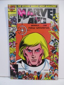 Marvel Age #44 (1986) 25th Anniversary Border