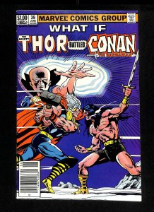 What If? (1977) #39 Thor Battled Conan!