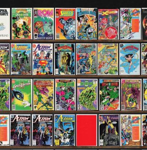 Huge Lot 140+ Comics with Action Comics Weekly, Green Lantern & More!