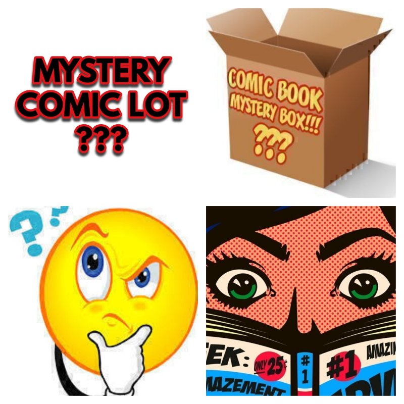 Mystery Box??? Comic Lot of (25) All Mixed Titles - !!!!! GREAT DEAL !!!!!