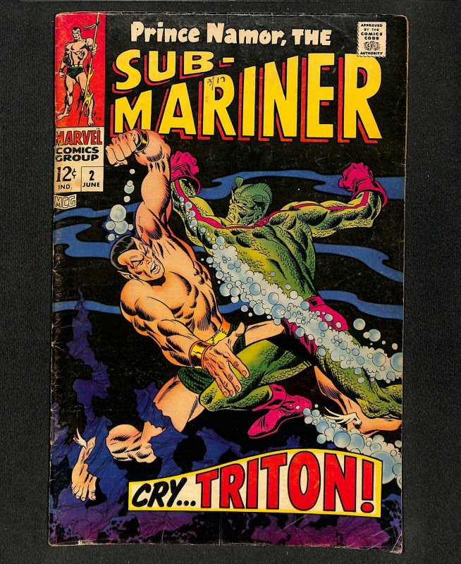 Sub-Mariner #2 Triton Appearance! 1st Inhumans Crossover!