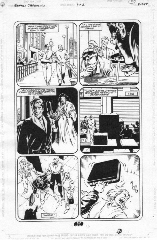 Batman Chronicles #10 p.26 - Drug Use - art by Javier Saltares