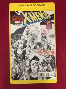 X-Men 92 #1 Larraz Black and White SDCC Variant NM Secret Wars 2015