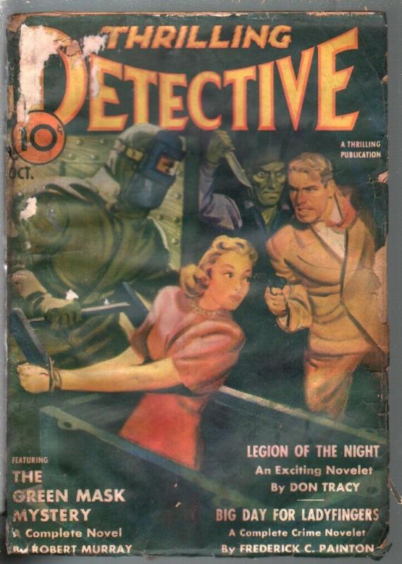 Thrilling Detective 10/1940-bondage torture cover-FR