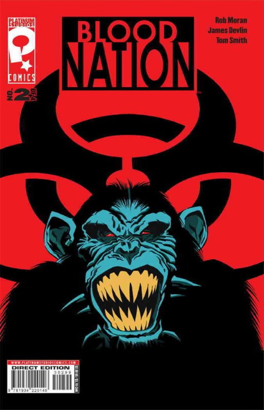 Blood Nation #2A VF/NM; Platinum | save on shipping - details inside