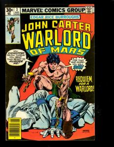 12 John Carter Marvel Comics # 1 3 4 5 6 7 8 9 11 12 13 Annual 2  WS6