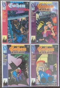 Batman Gotham Nights #1,2,3,4 DC Comics 1992 Lot Set